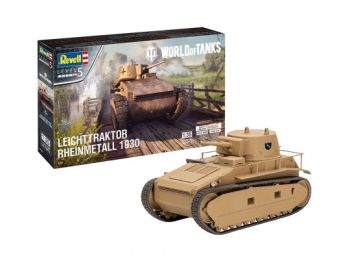 REV03506 - Tank Leichttraktor Rheinmetall 1930 WORLD OF TANKS to assemble and paint