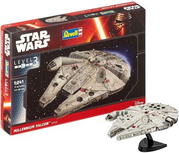 REV03600 - Millennium Falcon STAR WARS spaceship to assemble and paint