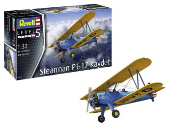 REV03837 - Stearman PT-17 Kaydet aircraft to assemble and paint