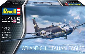 REV03845 - Aircraft Breguet Atlantic 1 Italian Eagle to assemble and paint