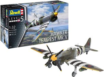REV03851 - HAWKER TEMPEST V plane to assemble and paint
