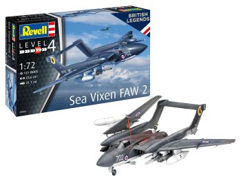 REV03866 - Airplane Sea Vixen FAW 2 70th anniversary to assemble and paint