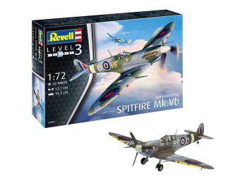 REV03897 - Airplane Supermarine Spitfire Mk.Vb to assemble and paint