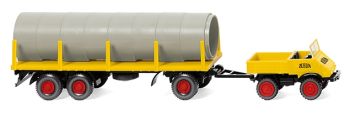 WIK039205 - UNIMOG U411 with ZÜBLIN tray and tube
