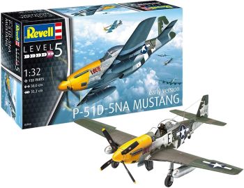 REV03944 - P-51D Mustang aircraft to assemble and paint