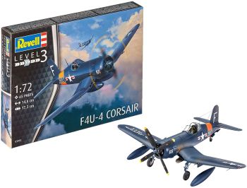 REV03955 - F4U-4 Corsair aircraft to assemble and paint