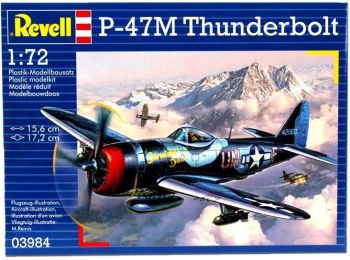 REV03984 - P-47M THUNDERBOLT aircraft to assemble and paint