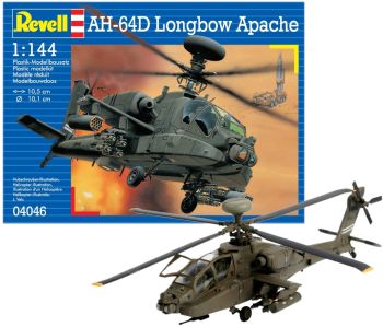 REV04046 - AH-64D Longbow Apache helicopter to assemble and paint