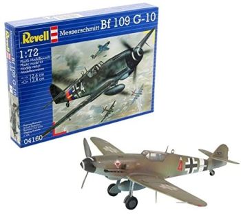 REV04160 - Aircraft Messerschmitt Bf 109 G-10 to assemble and paint