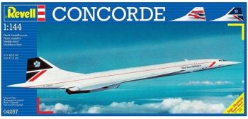 REV04257 - Airplane Concorde British Airways to assemble and paint