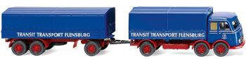 WIK042902 - MERCEDES LP333 6x4 Forwarder with transit transport trailer