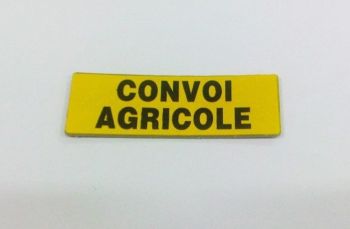 ART04611 - Agricultural convoy panel 38x13mm