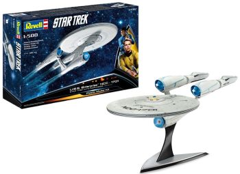 REV04882 - USS Enterprise NCC-1701 Into Darkness STAR TREK to assemble and paint