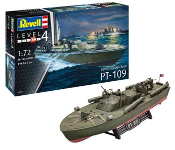REV05147 - PT-109 torpedo boat to be assembled and painted