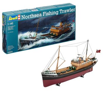 REV05204 - Northsea fishing trawler to assemble and paint