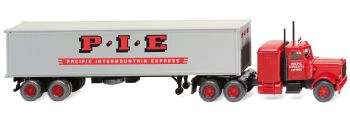 WIK052706 - HANOMAG Henschel with P.I.E container trailer