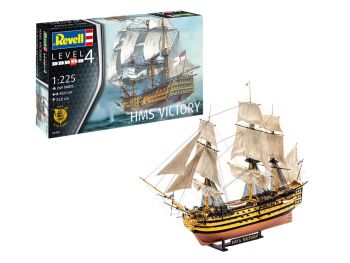 REV05408 - HMS Victory boat to assemble and paint