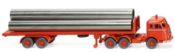 WIK055404 - HENSCHEL 6x4 with 2 Axles flatbed