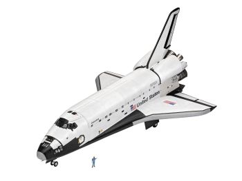 REV05673 - 40th space shuttle. Birthday to assemble and paint