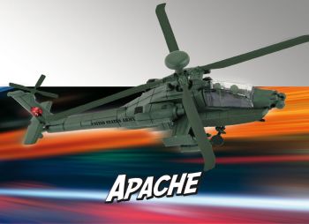 REV06453 - AH-64 Apache helicopter to assemble