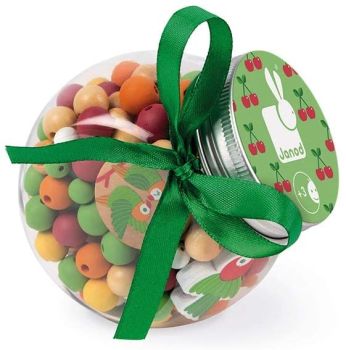 JAN06667 - Jar of Inseparable Bird beads