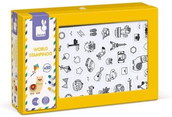 JAN07800 - Box of 50 stamps – World Stampinoo