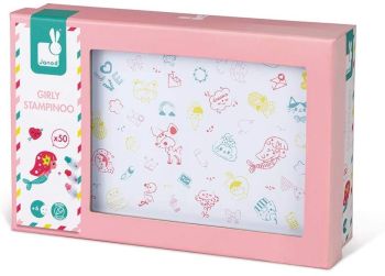 JAN07801 - Box of 50 stamps – Girly Stampinoo