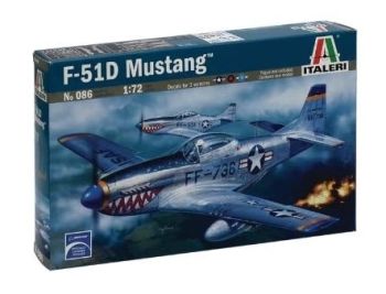 ITA0086 - F-51D Mustang aircraft to assemble and paint