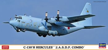 HAW10699 - Aircraft C-130H Hercules - Air Self Defence Force Combo to assemble and paint