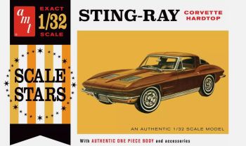 AMT1112/12 - CHEVROLET Corvette 1963 to assemble and paint