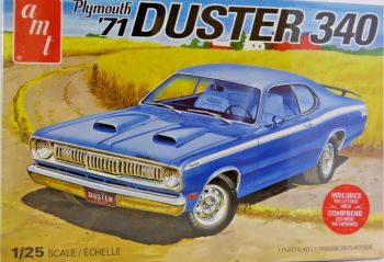 AMT1118M/12 - PLYMOUTH Duster 340 1971 to assemble and paint