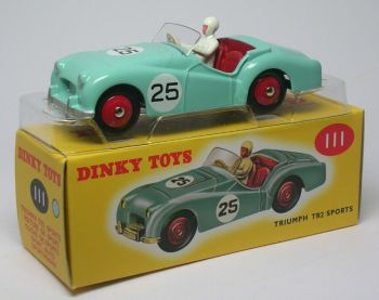 DIN111BLEU - TRIUMPH TR2 Sports #25 turquoise – ATLAS Edition