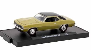 M2M-11228-111-B - CHEVROLET Camaro RS 1969 Brown in blister