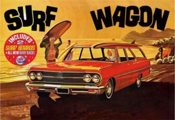 AMT1131/12 - CHEVROLET Chevelle Surf Wagon 1965 to assemble and paint