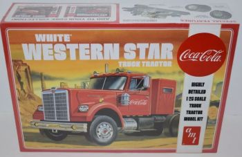 AMT1160/06 - WESTERN STAR 6x4 COCA-COLA truck to assemble and paint