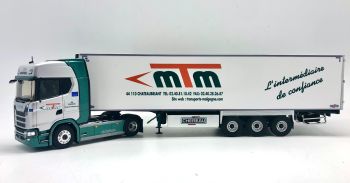 ELI116603 - SCANIA S450 4x2 with 3 Axles trailer Chereau - Transports MALGOGNE