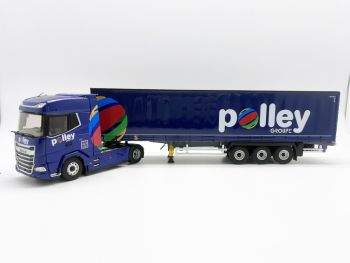 ELI117992 - DAF XG 4x2 with 3 Axles trailer - Transport POLLEY GROUPE