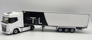 ELI118193 - DAF XG 4x2 with refrigerated trailer 3 Axles Transports Logistique LEMESLE