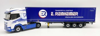 ELI118293 - DAF XG+ 4x2 with 3 Axles trailer Transports E.REINHEIMER