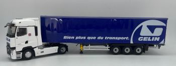 ELI118324 - RENAULT T High 4x2 2021 with 3-axle Tautliner trailer - Transports GELIN