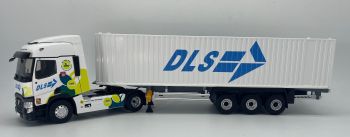 ELI118370 - RENAULT T 480 4x2 with container door and container - Transport DLS
