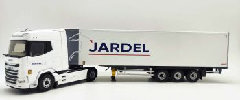 ELI118424 - DAF XG 4x2 with JARDEL 3-Axle Van Trailer