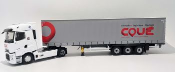 ELI118539 - RENAULT T HIGH 4x2 2023 with curtainsider trailer, COUE Transport