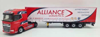 ELI118790 - DAF XG 4x2 with 3-axle curtained trailer ALLIANCE LOGISTICS