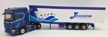 ELI118798 - SCANIA 500 S 4x2 with 3-axle grain tipper trailer TRANSFIM