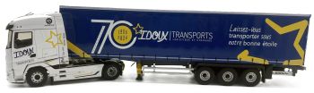 ELI118918 - DAF XG 4x2 with 3-axle Tautliner trailer – Transports IDOUX 70th Anniversary