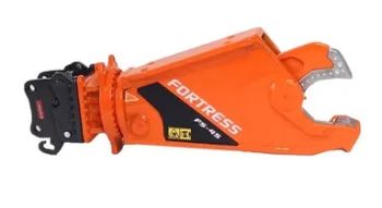 GF118-1O - FORTRESS 45-R scrap shear with 9mm OilQuick coupler for 40 ton excavator
