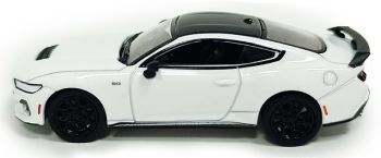 GREEN13370-F - 2024 Ford Mustang White GL Muscle Series, still in blister pack