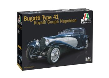 ITA13705 - BUGATTI Type 41 Royal Coupé Napoléon (assembly and painting required)
