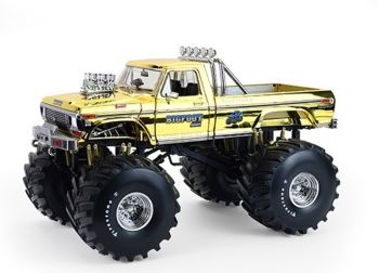 GREEN13715 - FORD F-250 1974 "BIGFOOT #1" Monster Truck - 50th Anniversary with Bob Chandler figure